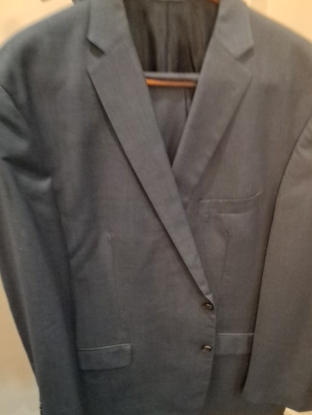 Ralph Lauren Men's Navy Single-Breasted 2 Piece Suit